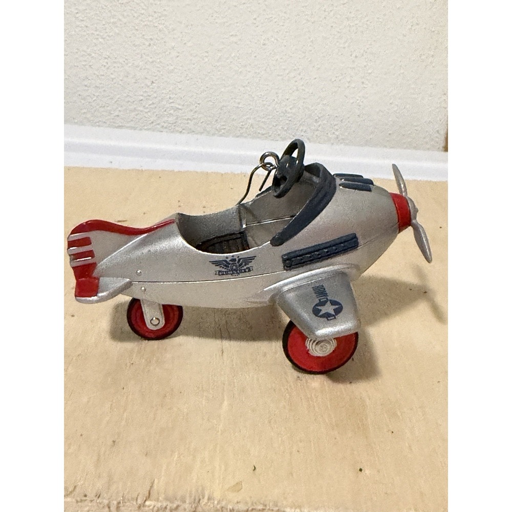 Hallmark #3 Murray Airplane 1996 Keepsake Ornament Kiddie Car Classics